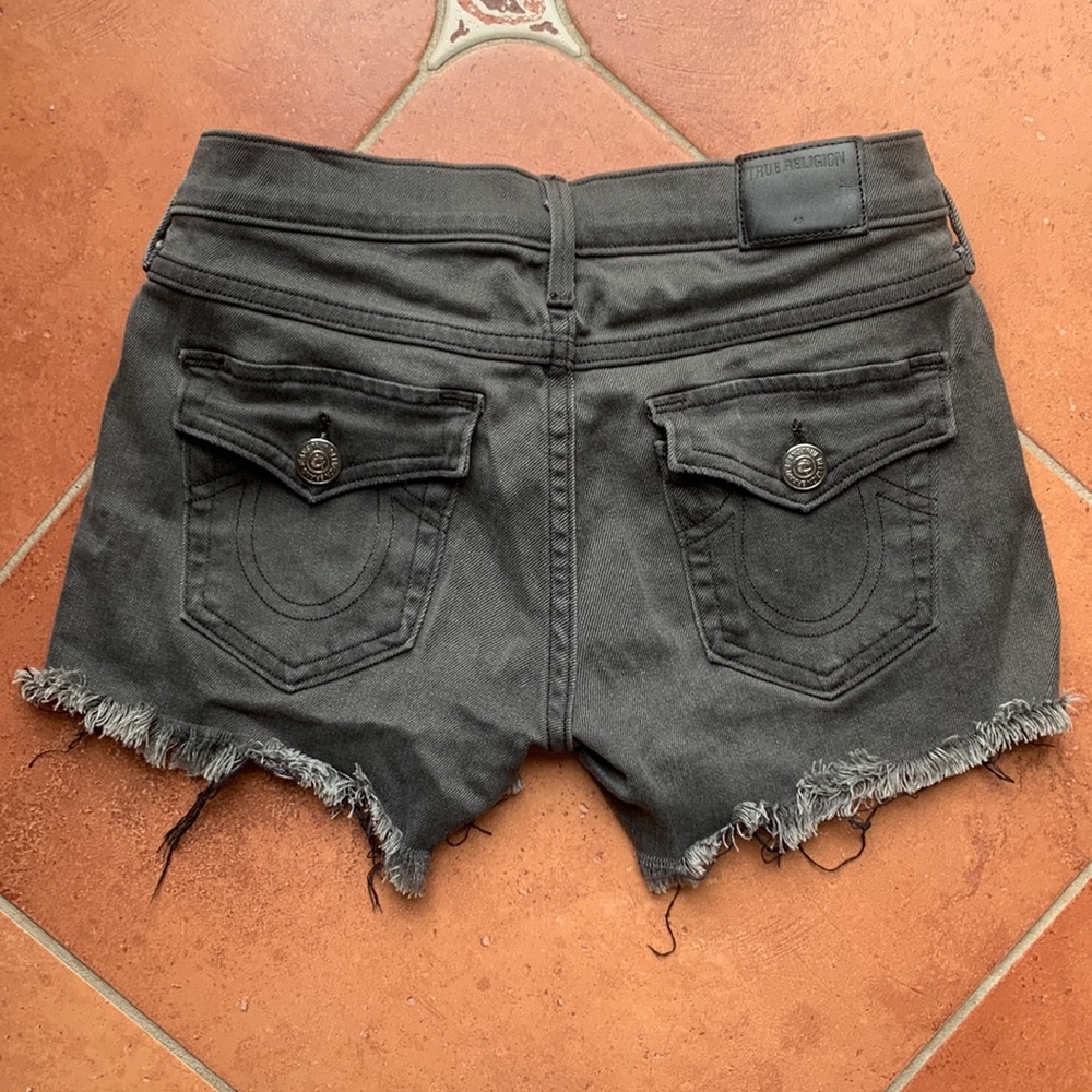 True Religion Kiera Low Rise Shorts